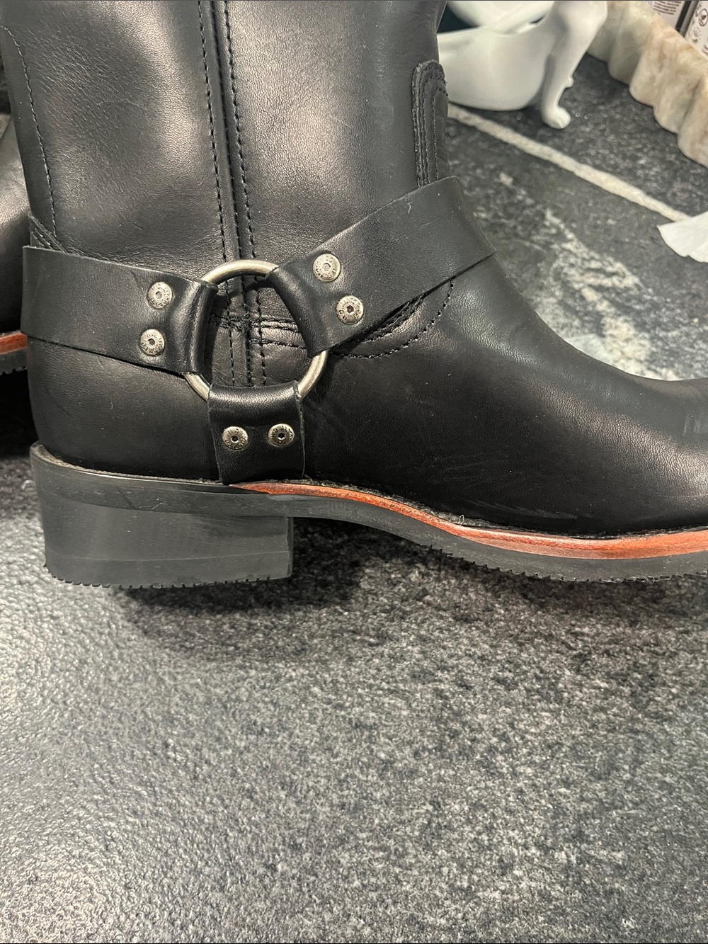 Harley Davidson’s size 10 men’s riding boots like new - Picture 8 of 11